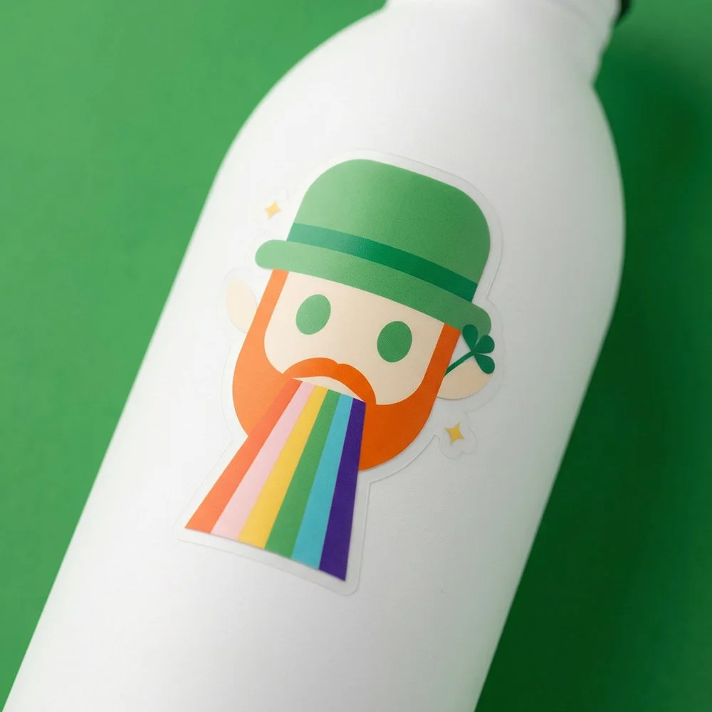 Leprechaun Sticker on Water Bottle.jpg