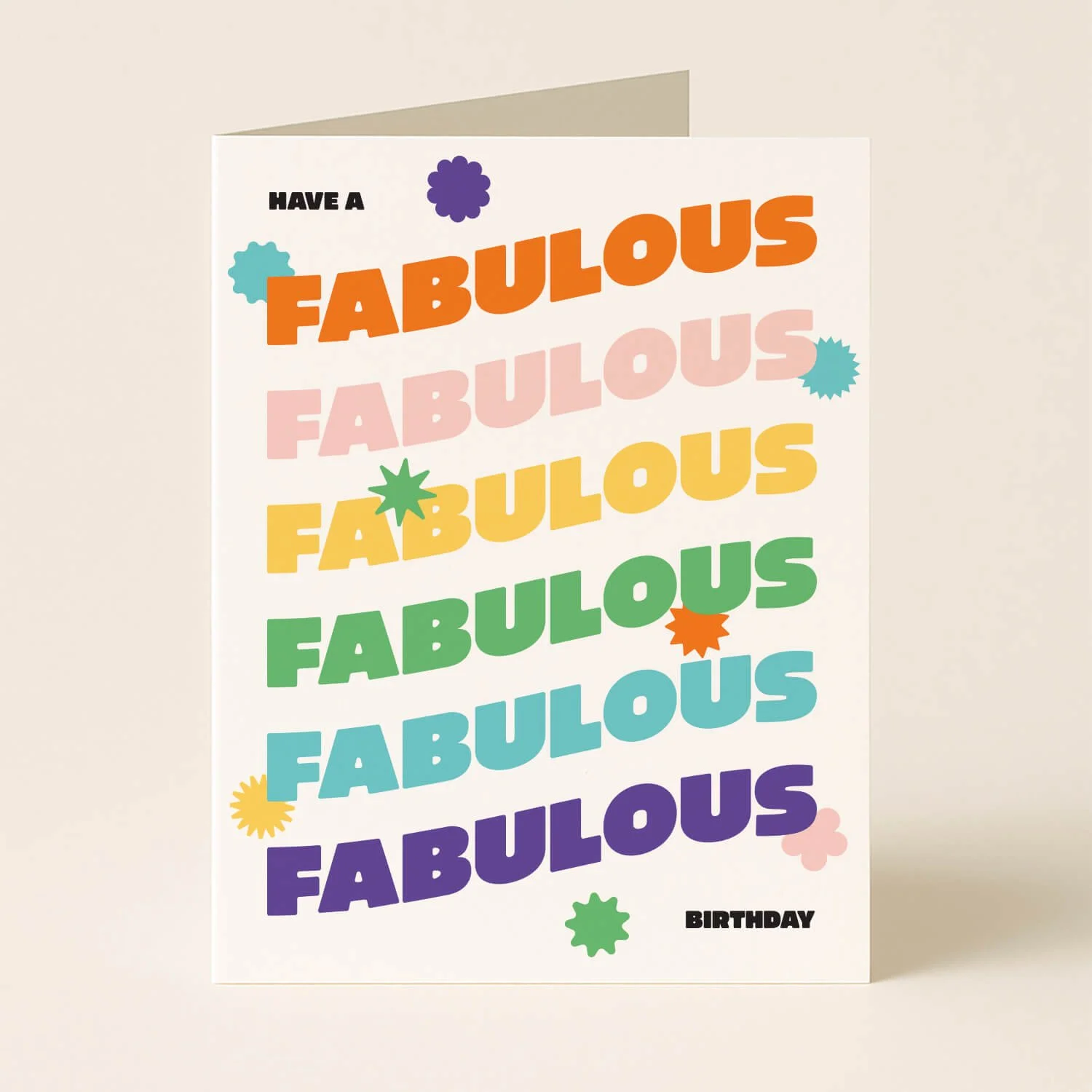 Have a Fab Birthday Greeting Card