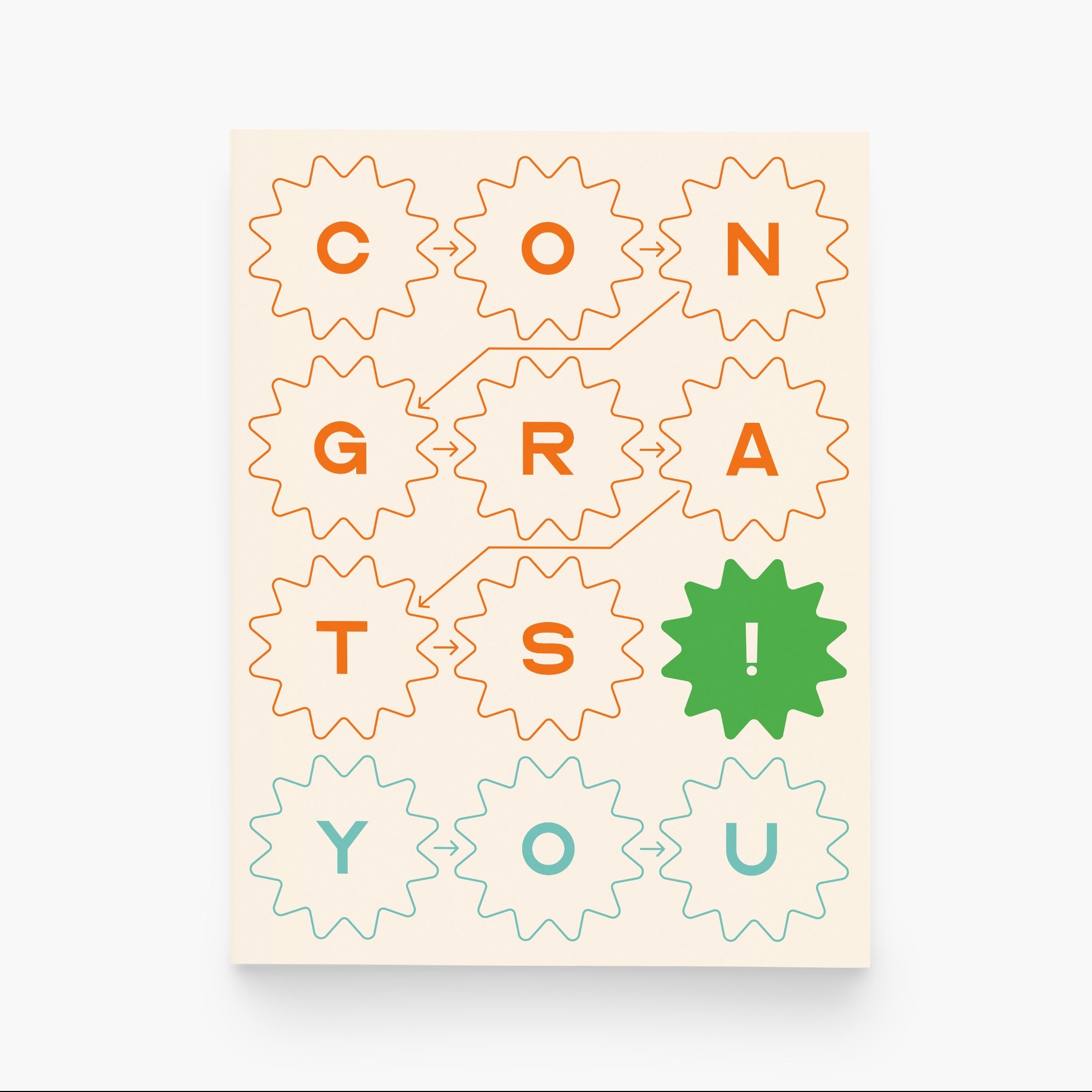 Congrats You! Greeting Card