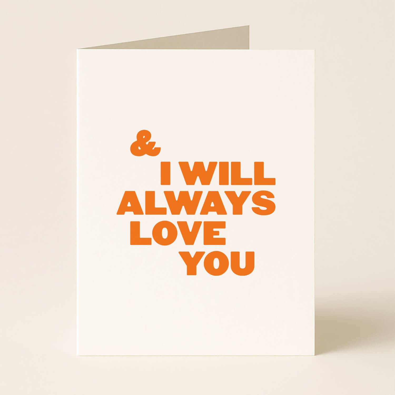 & I Will Always Love You Greeting Card