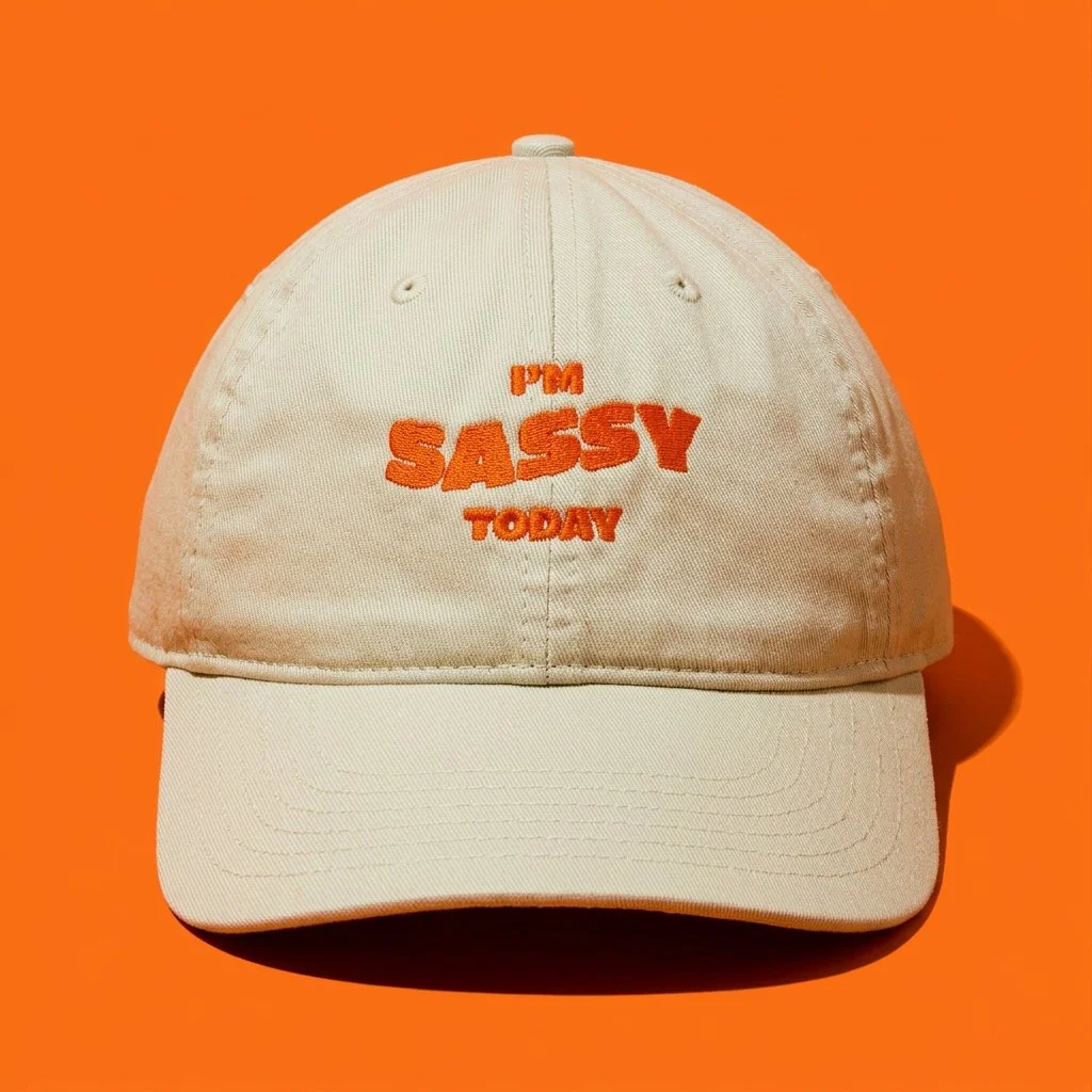 I'm Sassy Today Embroidered Dad Hat