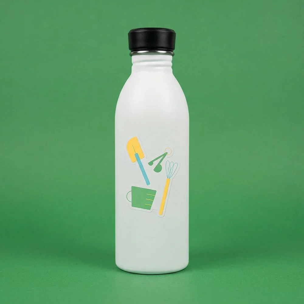 Baking Tools Sticker on Water Bottle.jpg
