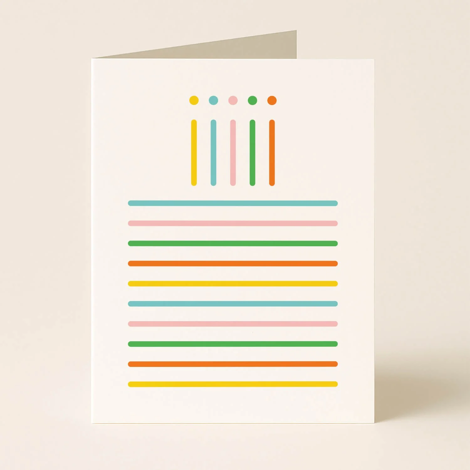 Birthday Cake Greeting Card