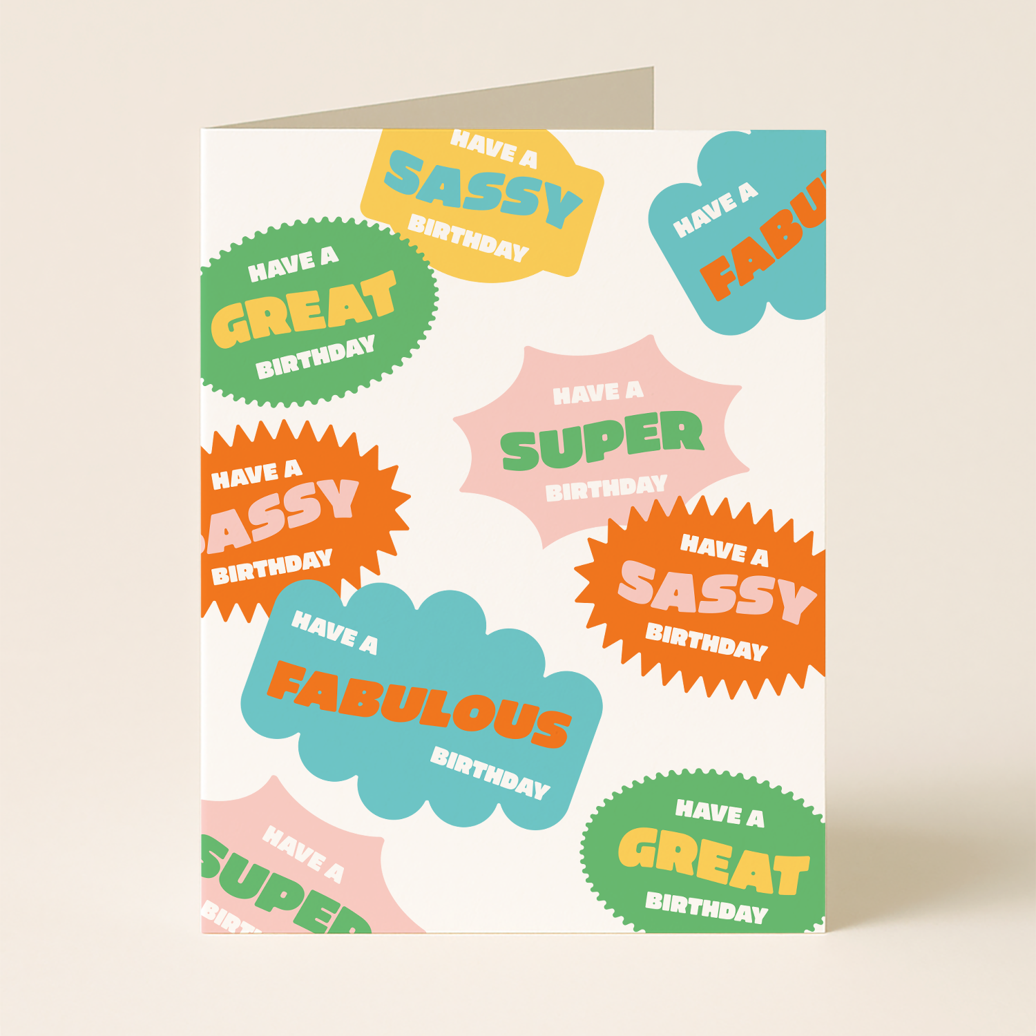 Have a Sassy Birthday Greeting Card