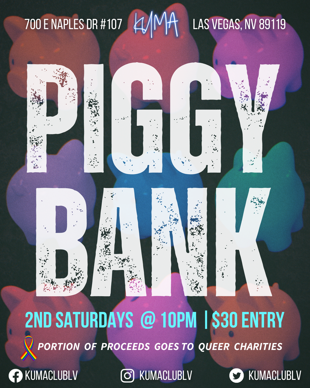 Piggy Bank — Kuma Club Las Vegas Sin City's Playground For Men