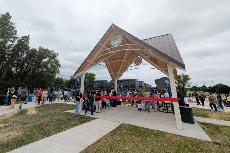 Grewal Park playground celebration
