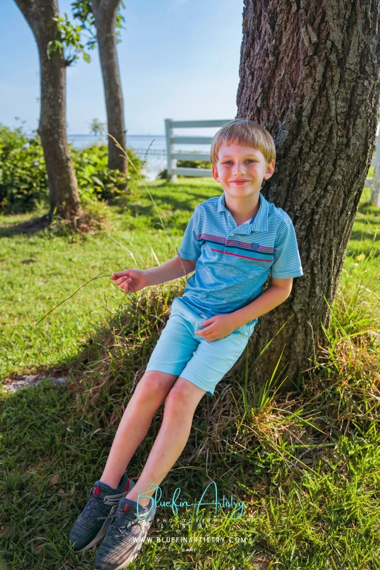 Waterfront Family Portraits in Morehead City, North Carolina