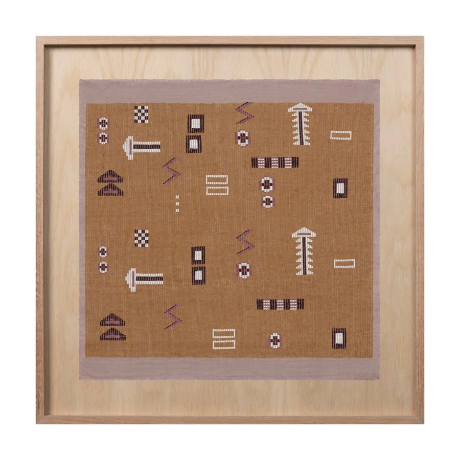 WOVEN ARTWORK GLYPH SOLAR