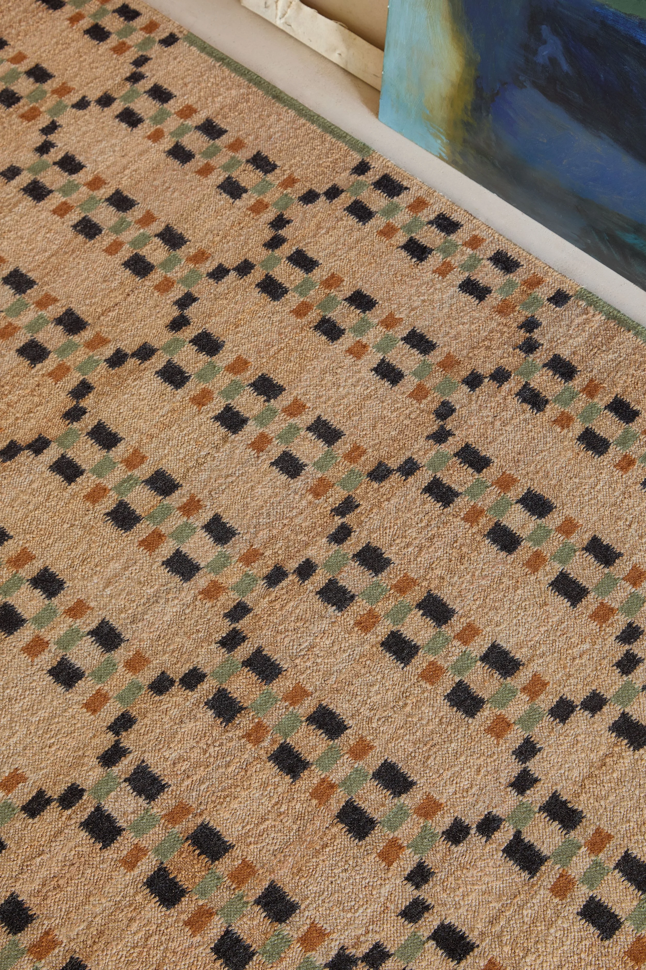 JUTE 5: FLATWEAVE ‘FOLK’ ROOT RUG DETAIL PORTRAIT.jpg