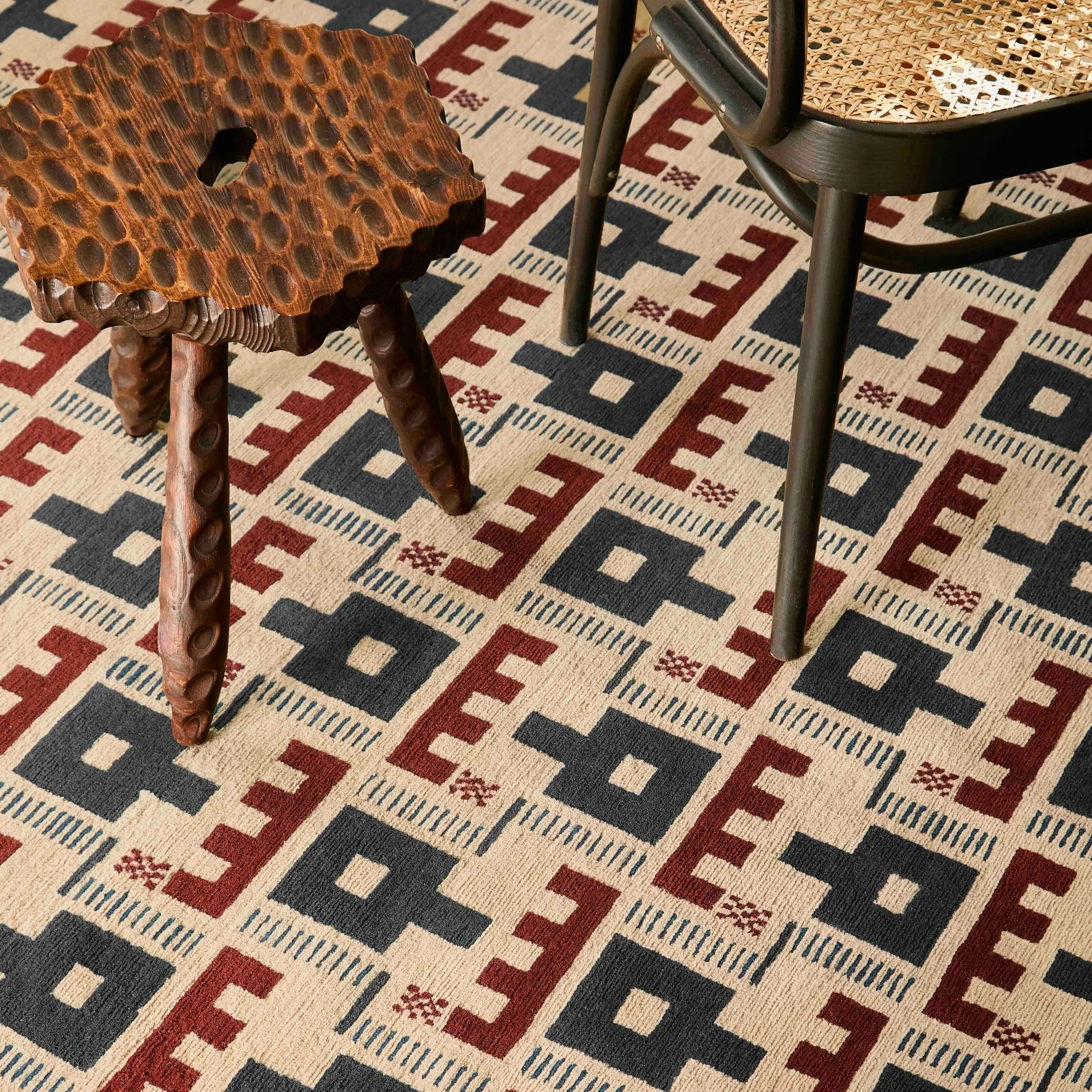 TENON TWILIGHT HAND KNOTTED RUG | A RUM FELLOW | PHOTO by NATALIE DINHAM