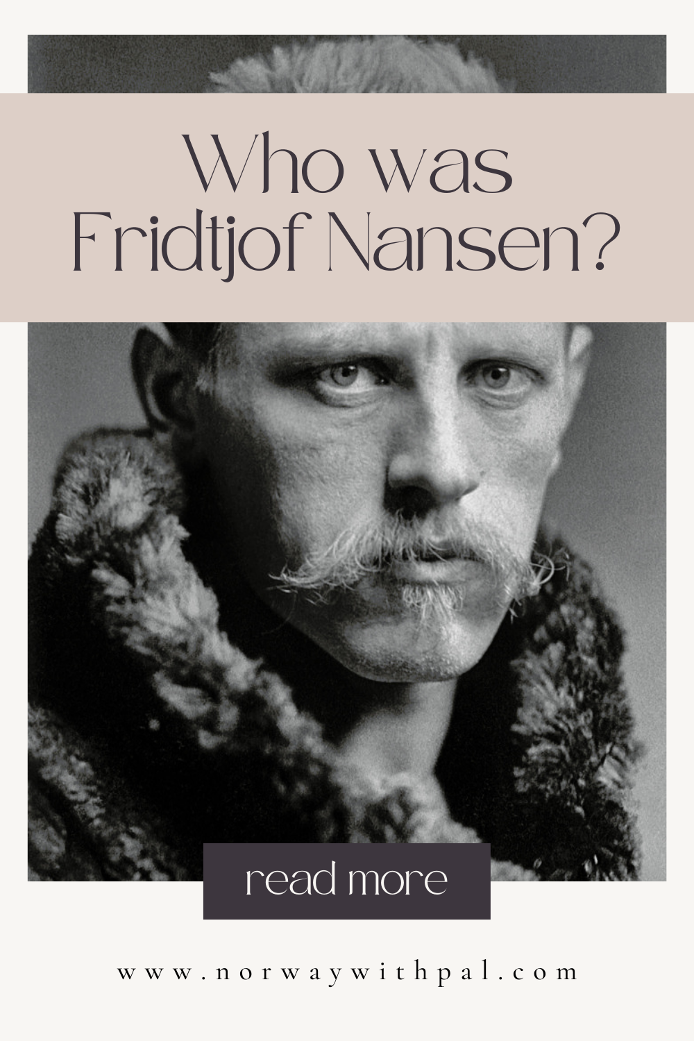 Who was Fridtjof Nansen Pin