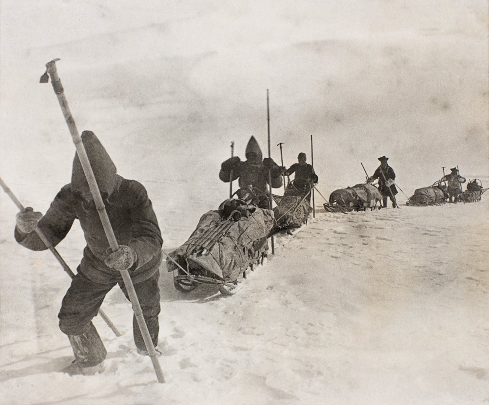 Fridtjof Nansen crossing Greenland