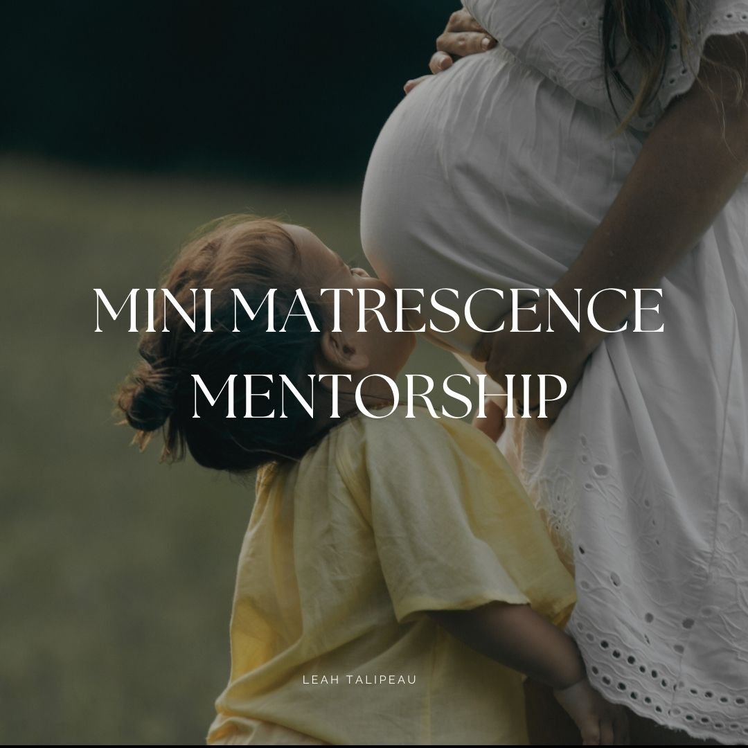 Mini Matrescence Mentorship