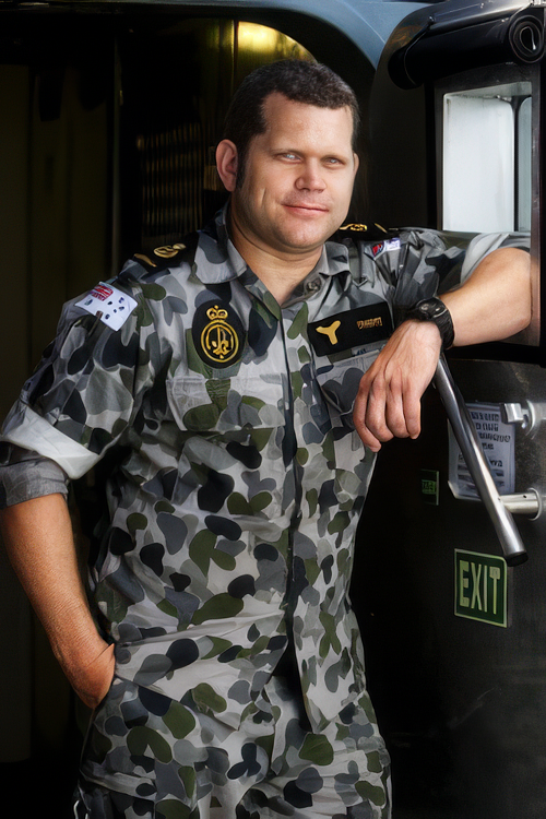 John Batchelor as Chief Engineer Andy Charge Thorpe in the Australian drama series Sea Patrol