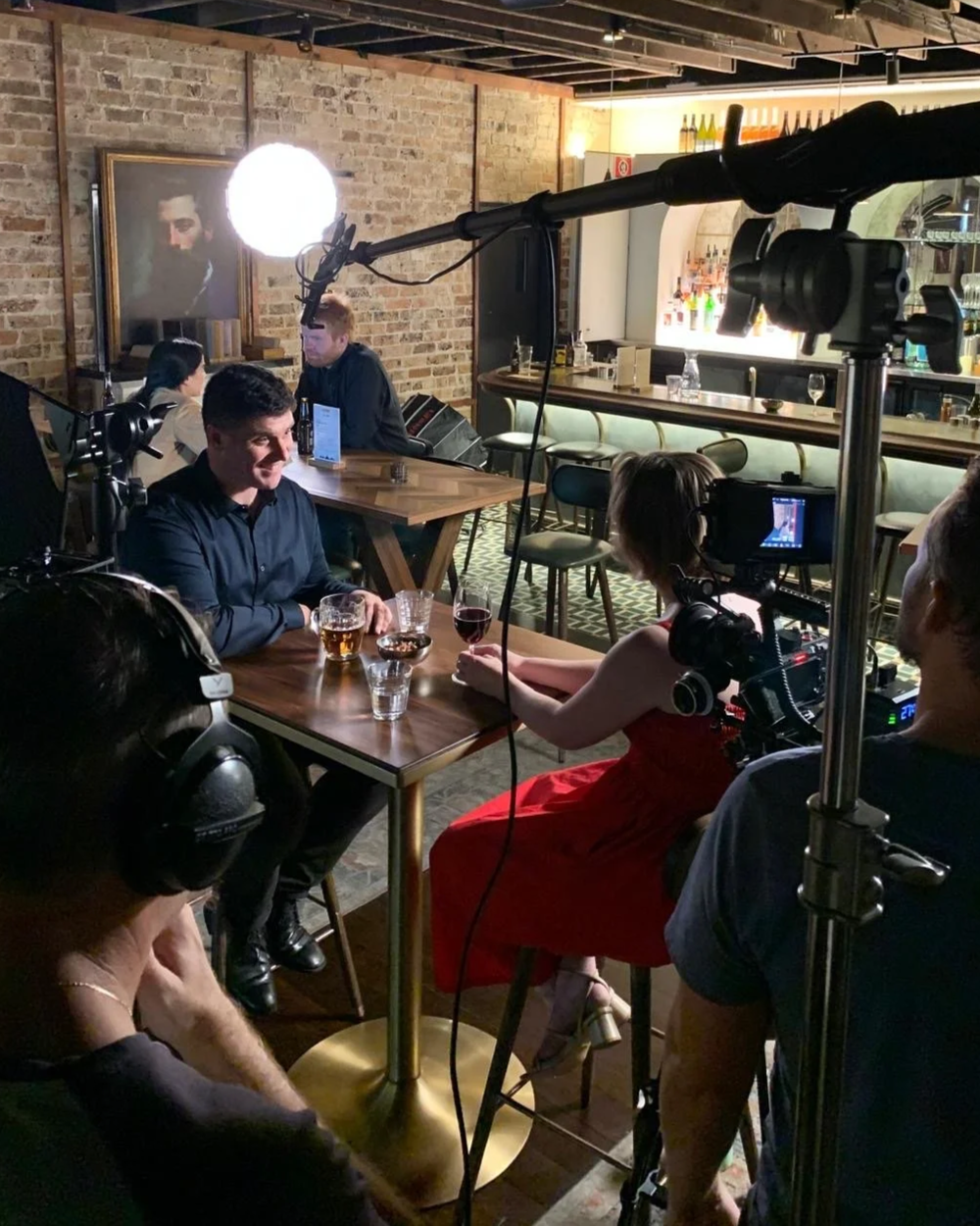 Cinematic showreel production on the One Year Screen Acting Course at The Actors Workout, Sydney