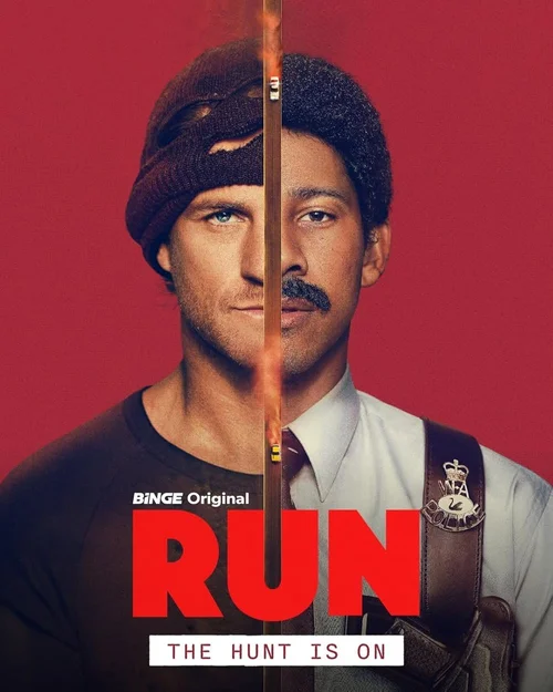 Run series artwork, a Binge original series directed and executive produced by Ben Young, featured in his Sydney director's workshop at The Actors Workout