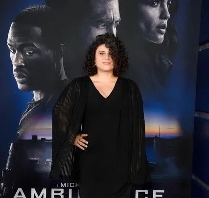 Olivia Stambouliah in the film Ambulance directed by Michael Bay
