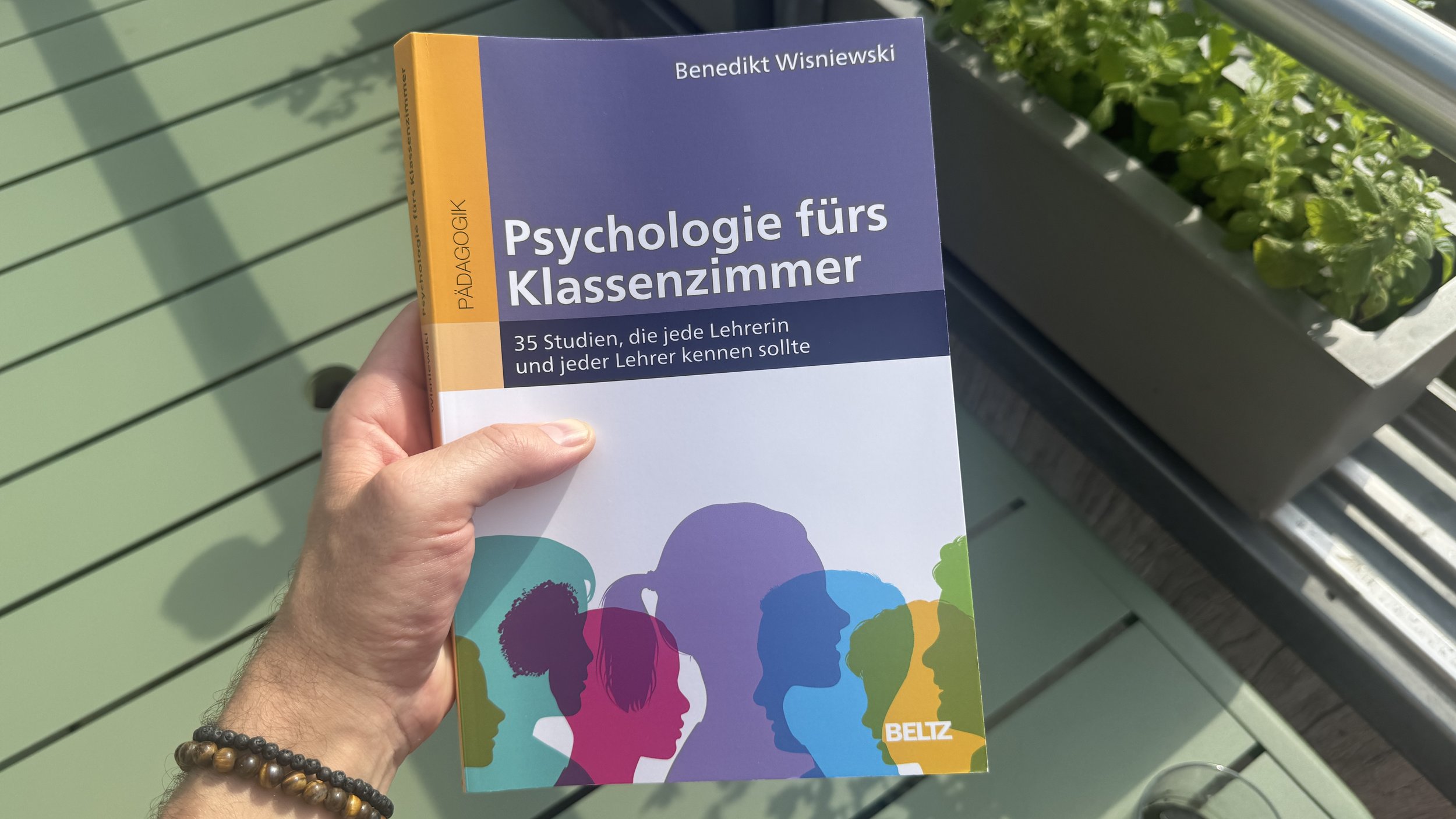 Buch-Empfehlung: Psychologie fürs Klassenzimmer (Benedikt Wisniewski)