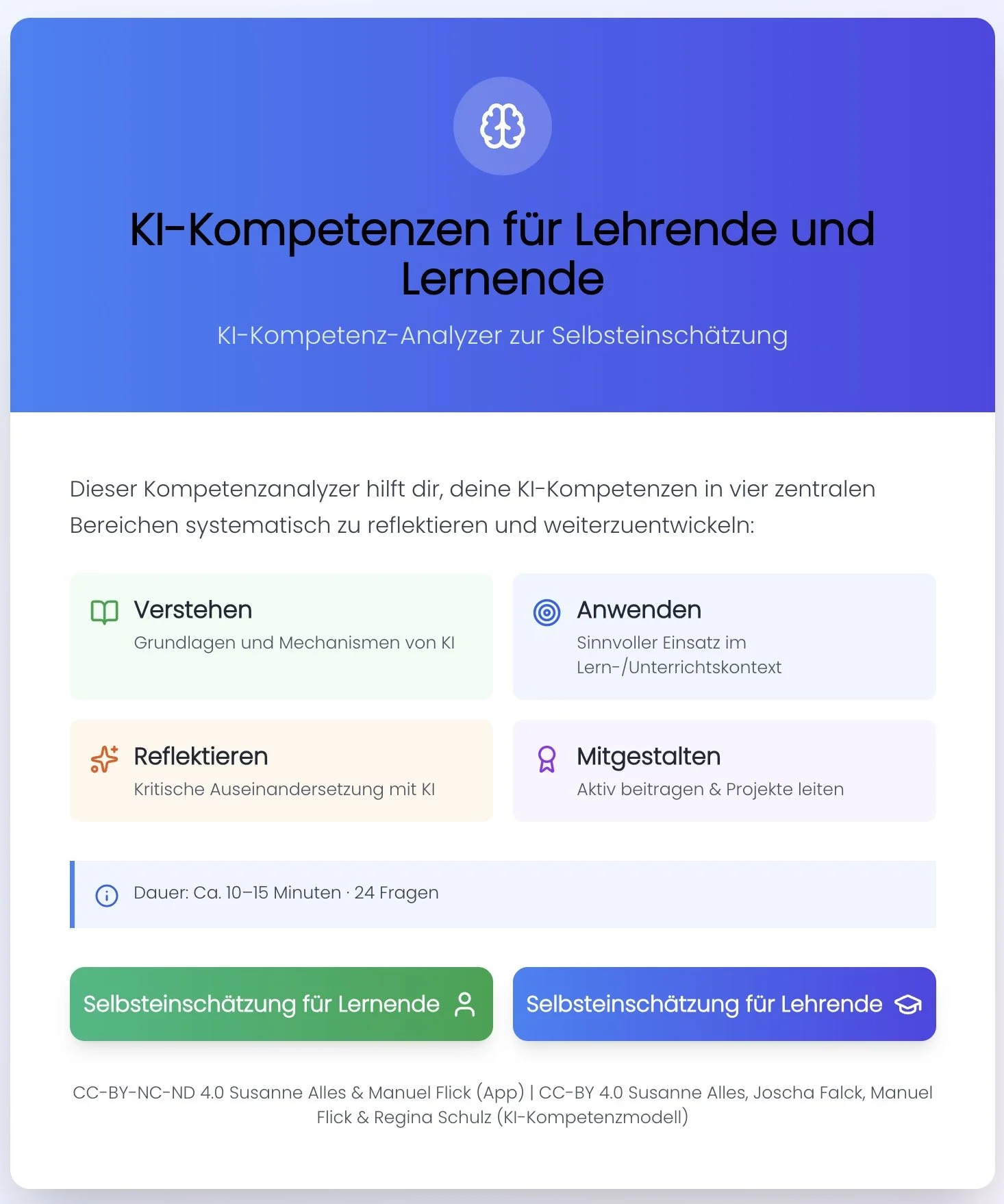 KI Kompetenzen einschätzen Manuel Flick