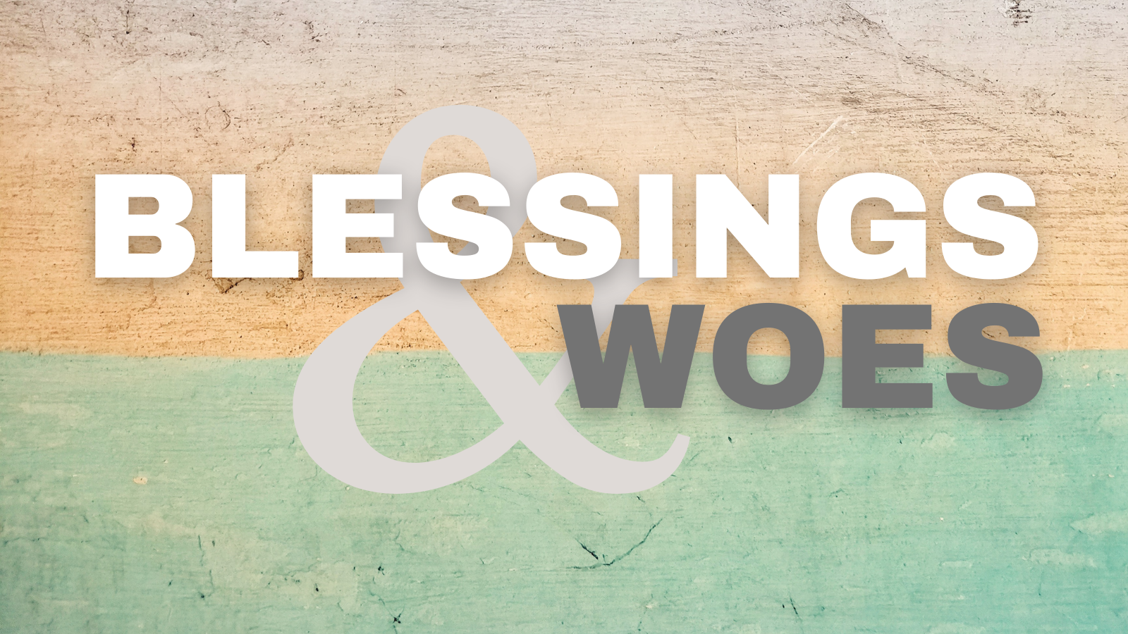 Woe To The Rich — City Church Of Richmond