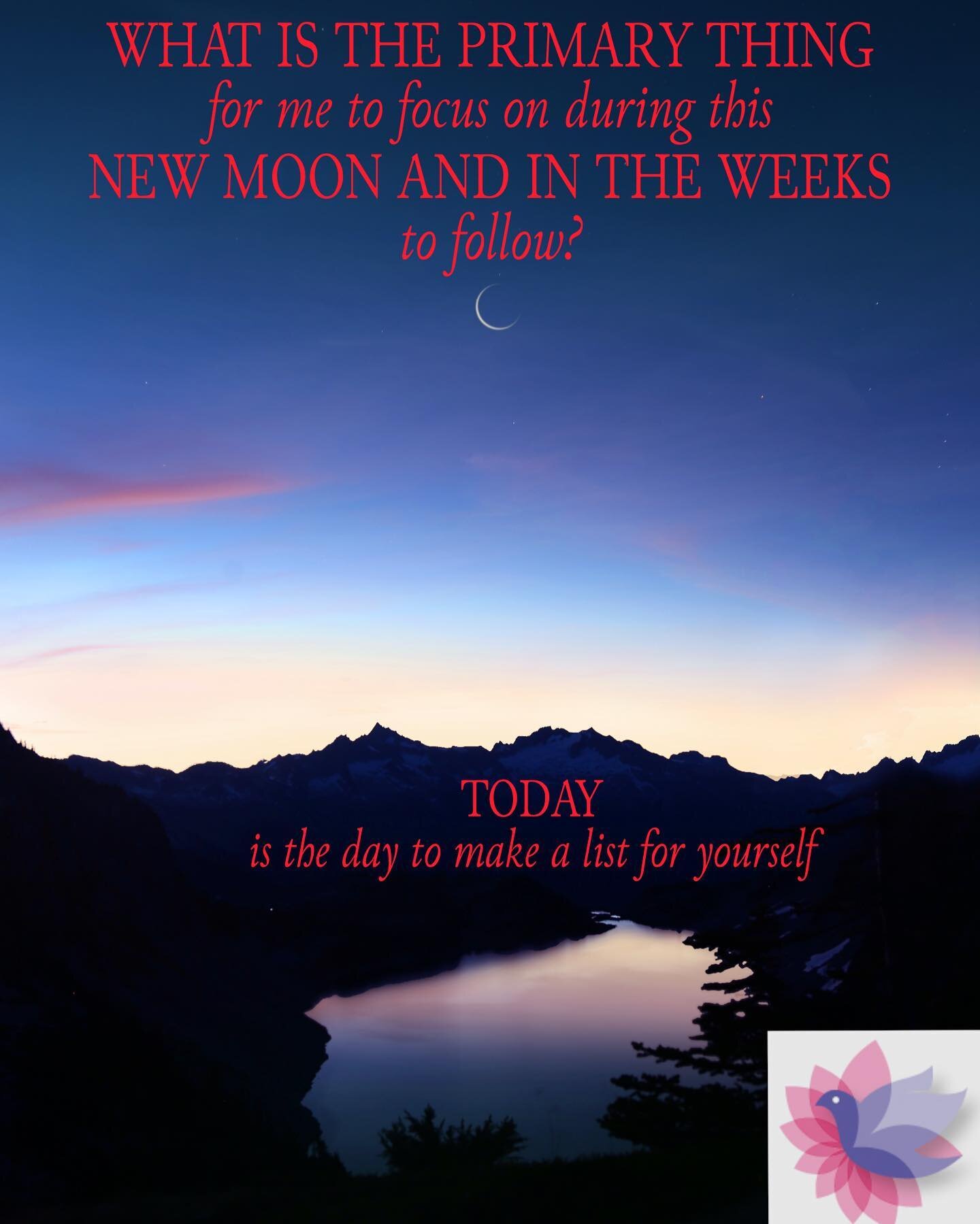What can you start now? 
What can you improve upon? Make a list of all you want to focus on, all you want to create, to grow, to manifest 🤩
New moon = New Beginnings 
.
.
#newmoon #newmoonritual #newbeginnings #createexplore #healingenergy #positive