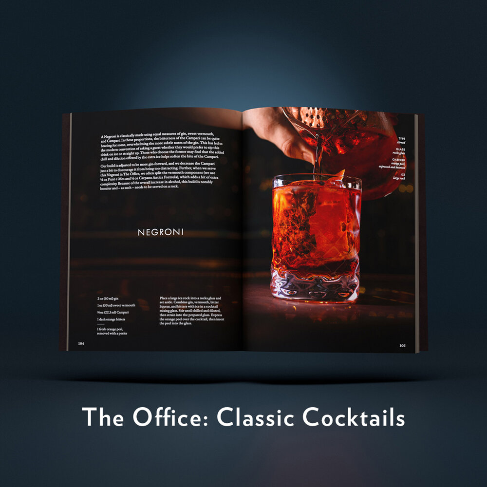 The Architecture of the Cocktail Book, Cocktails & Mixed Drinks