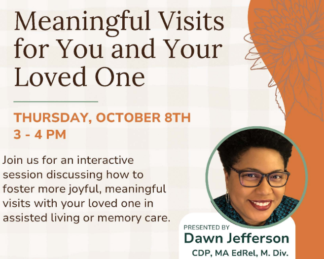 Great Falls Memory Care: Meaningful Visits for You and Your Loved One