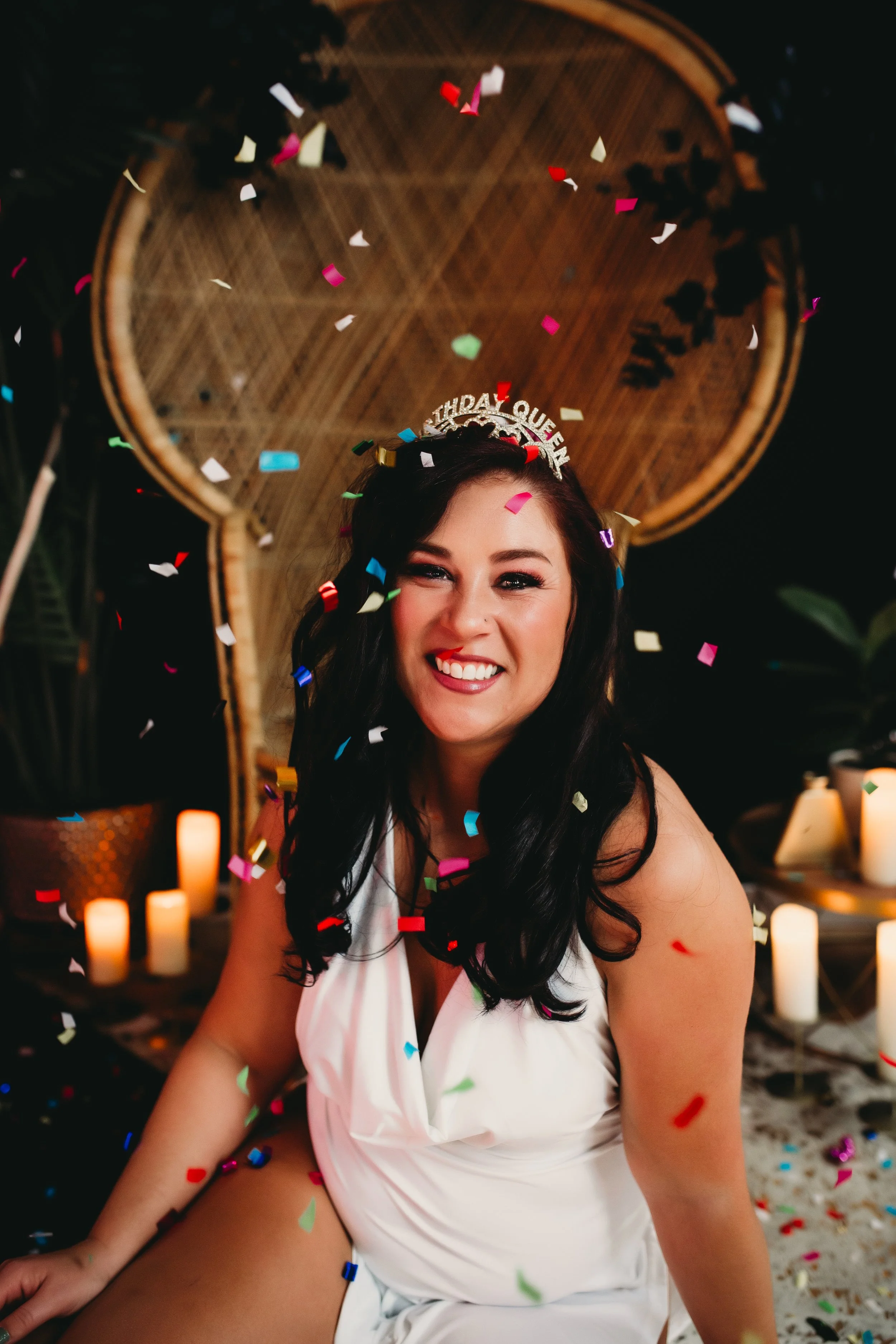 Birthday Boudoir Session Cincinnati 