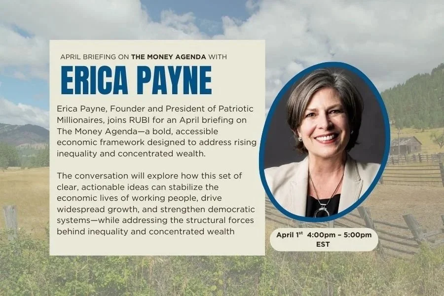 April Briefing: The Money Agenda