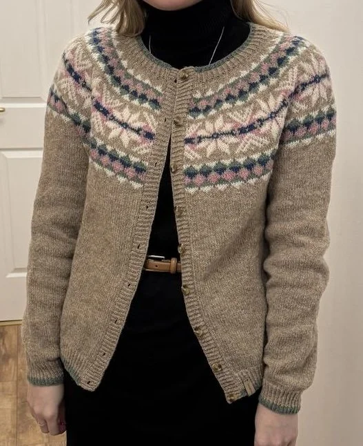 Fair Isle cardigan