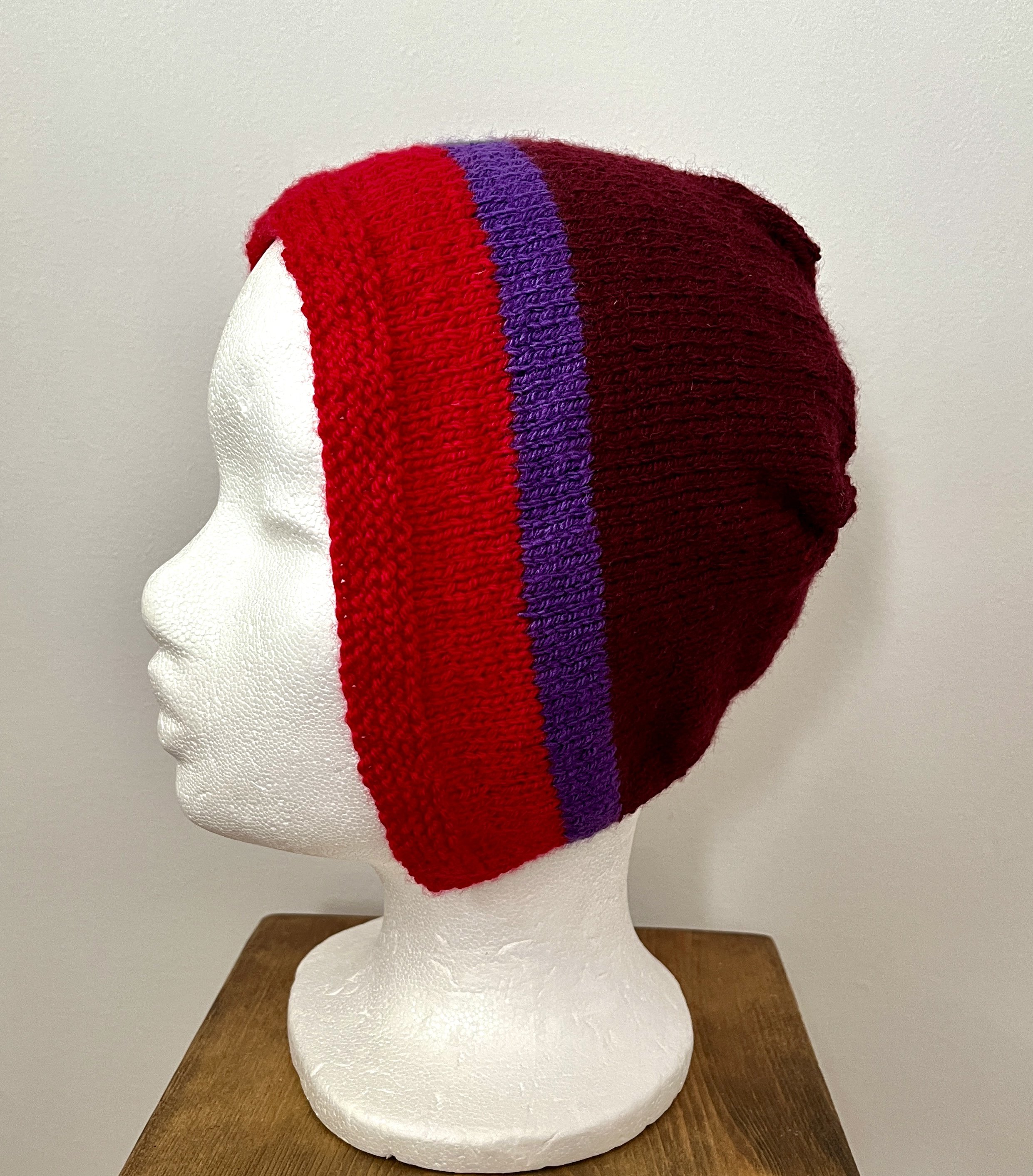 Colour block bonnet