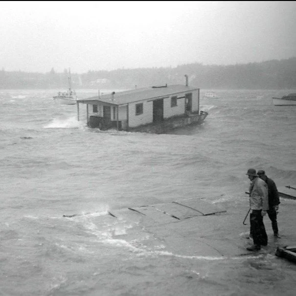 Maine has a reputation for bad storms, particularly the notorious nor'easters that blow through in winter. But we also get hurricanes, blizzards, and ice storms that wreak havoc on buildings, roads, ships, and utilities. Death-defying stories of surv