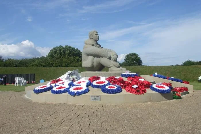 Battle of Britain Memorial by Elvey Farm Kent
