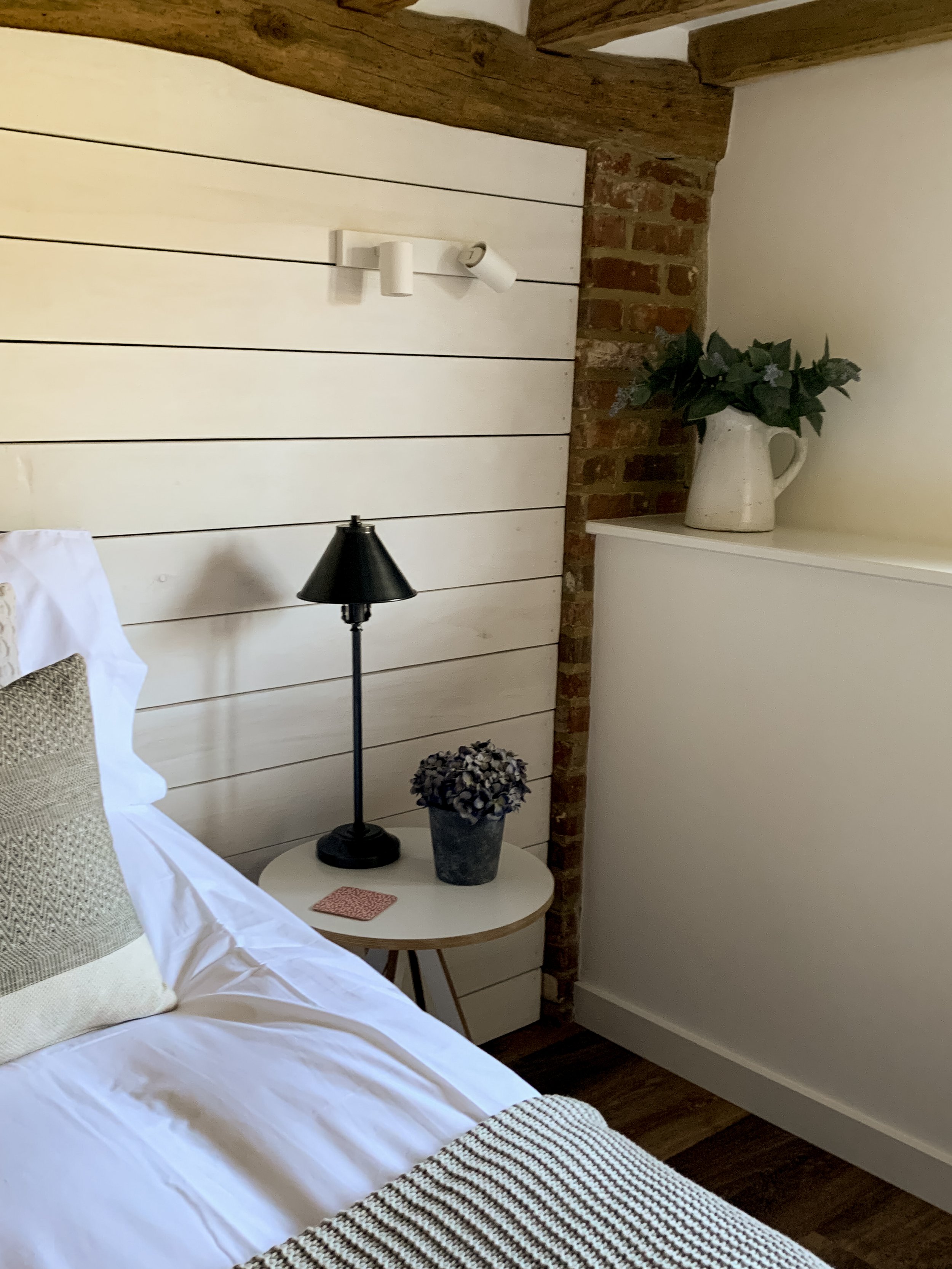 Finishing touches in your rooms at Elvey Farm on your Kent holiday