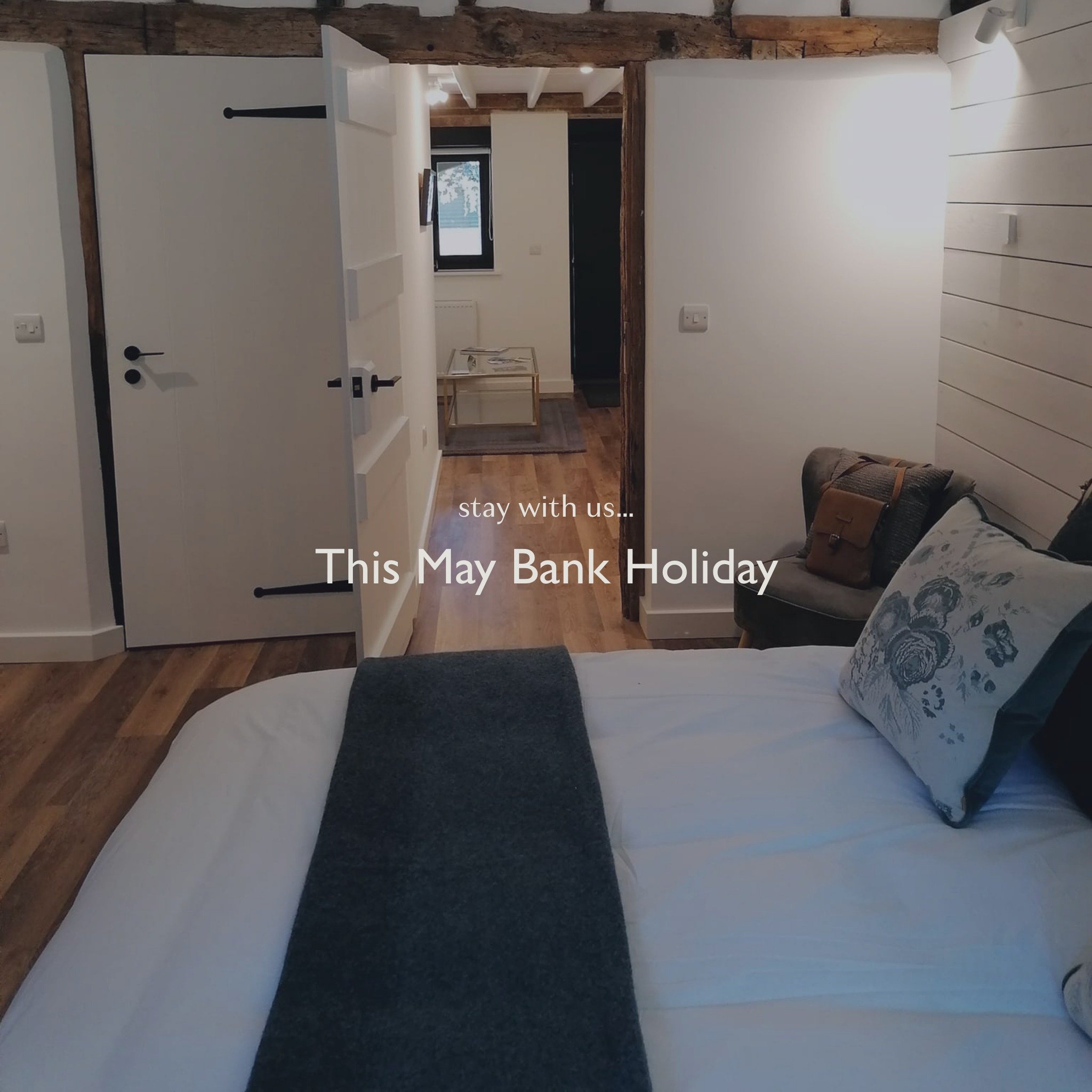 Looking to get away this upcoming May bank holiday?

With great local food and drink, followed an evening stay in one our gorgeous suites.. you really won&rsquo;t be disappointed 🍾

To book please click the link in the bio ☝🏼

#pluckley #bedrooms #