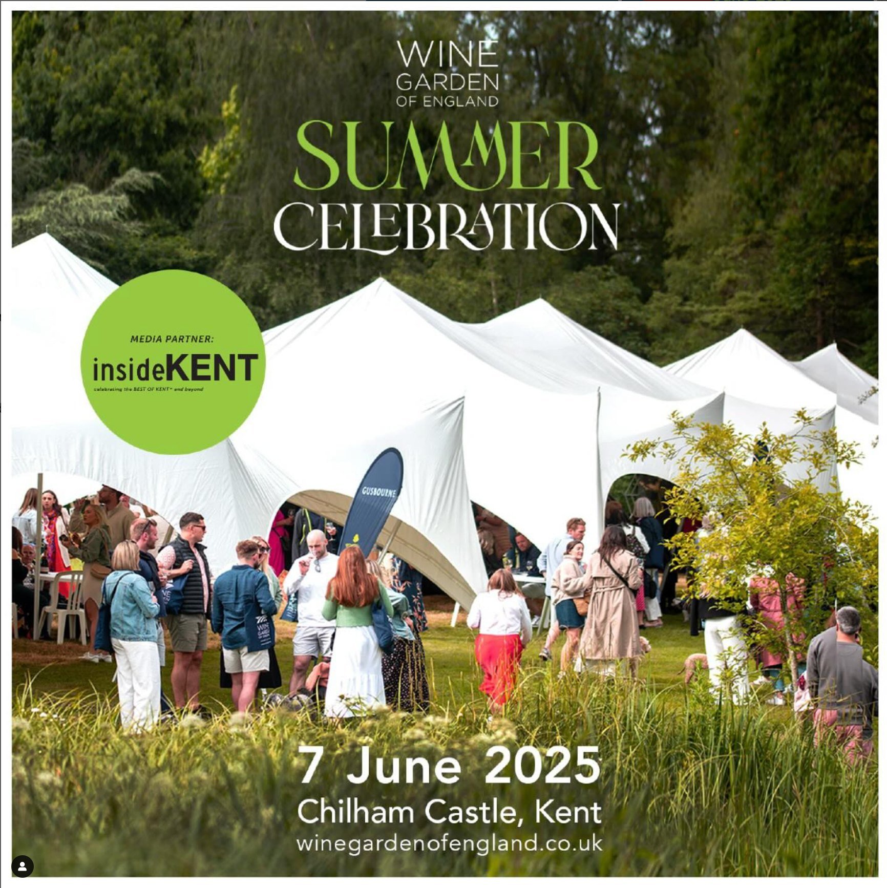Get tickets for @winegardenofengland by entering their competition! Enjoy a summer celebration featuring nine local wine producers and food on June 7 at Chilham Castle. Enter the @insidekent giveaway for a chance to win. This sold-out event promises 