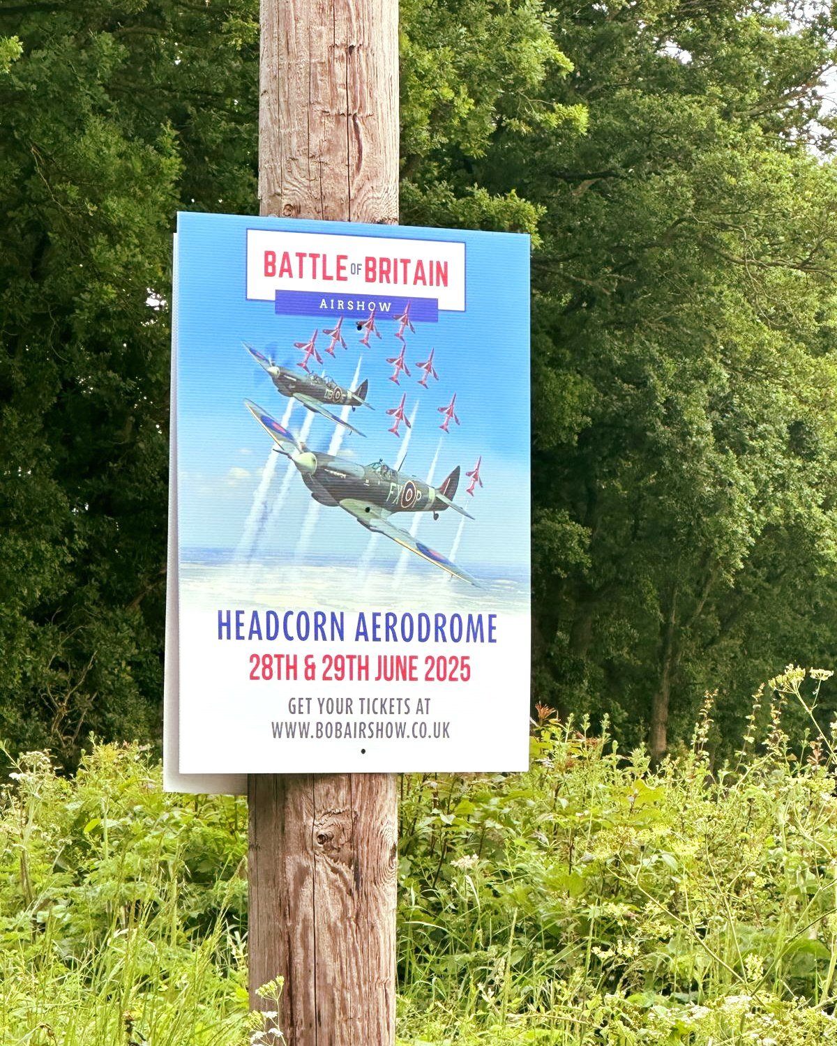 Local recommendation not to be missed, the 2025 Battle of Britain Air Show, returning to Headcorn Aerodrome on 28th &amp; 29th June.

This year marks a double milestone: the 85th Anniversary of the Battle of Britain and the 10th anniversary of our in