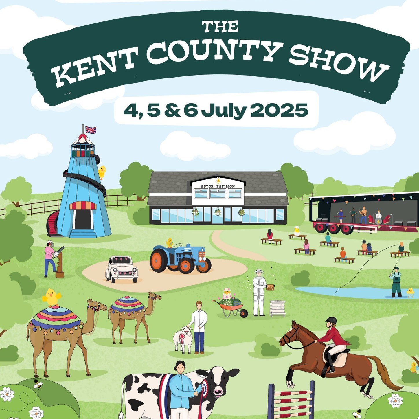 Every year, we highly recommend attending the Kent County Show. Enjoy an unforgettable three days filled with animals, shopping, and entertainment!

This event is a highlight of the Kent calendar, and we always suggest it to our guests. Book your sta