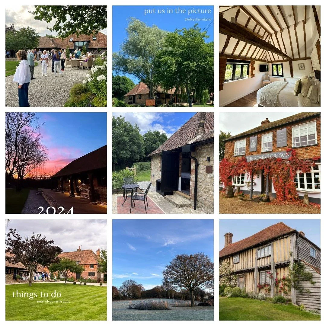 Celebrating our top nine social media posts of 2025 as liked by you! 

What a fantastic year it&rsquo;s been! 🎉 Nestled in the heart of the Kent countryside, between Pluckley and Egerton, we&rsquo;ve welcomed many wonderful guests to our historic st