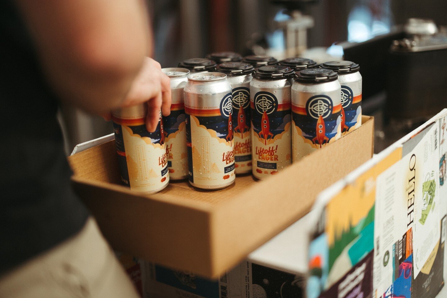 Launch into your weekend with a 4-pack of Liftoff Lager. ⁠
⁠
Remember, whatever you&rsquo;re doing, every adventure deserves an Encore. 🚀⁠