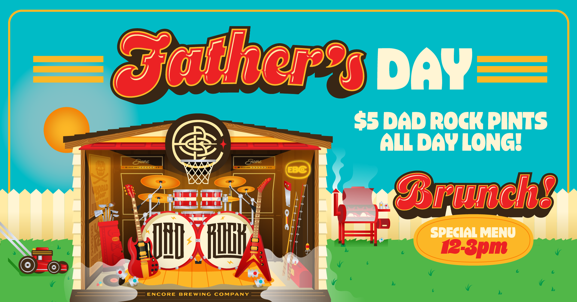 Father’s Day Brunch at Encore Brewing Co.