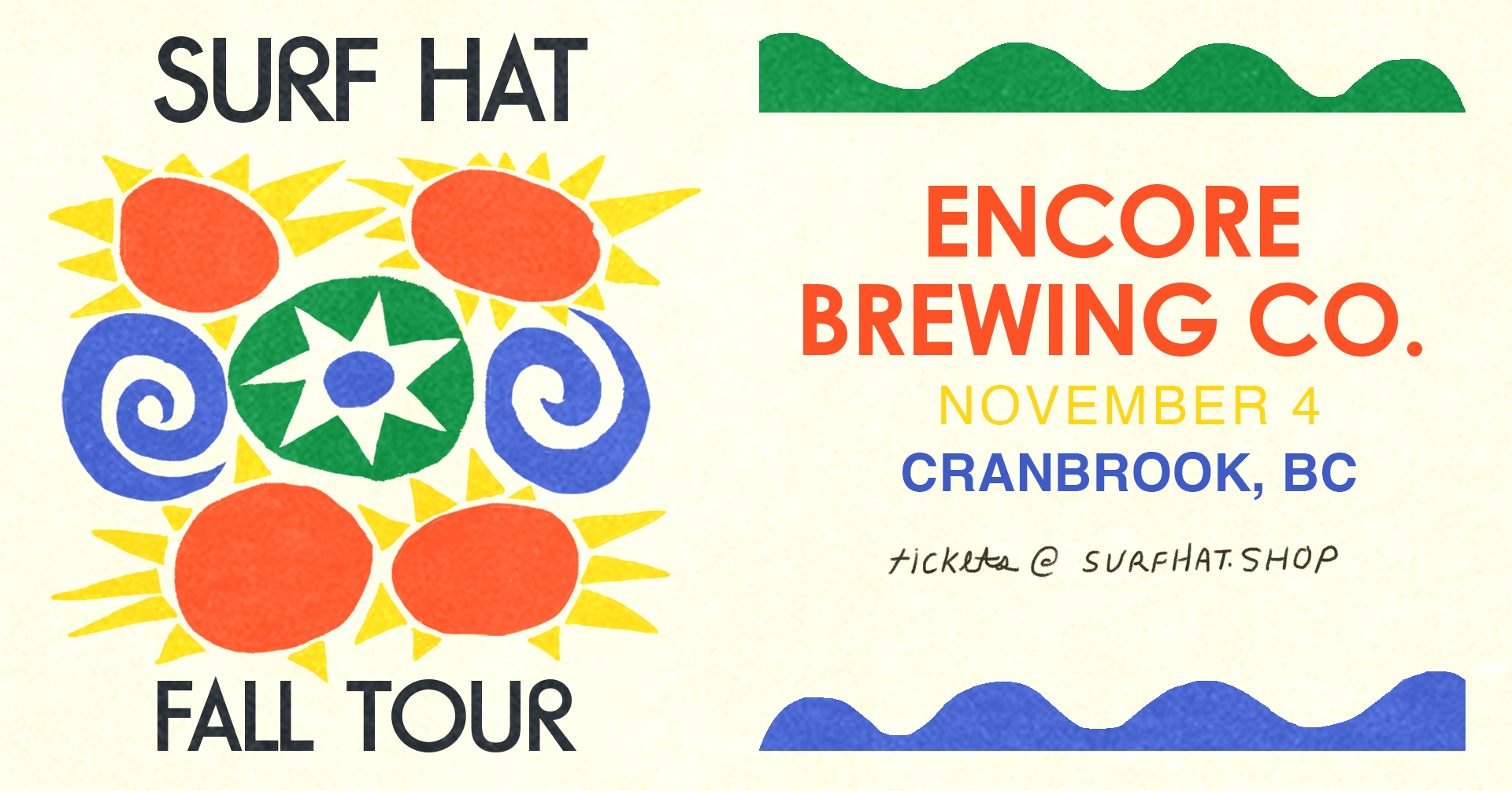 Surf Hat Live at Encore Brewing Co.
