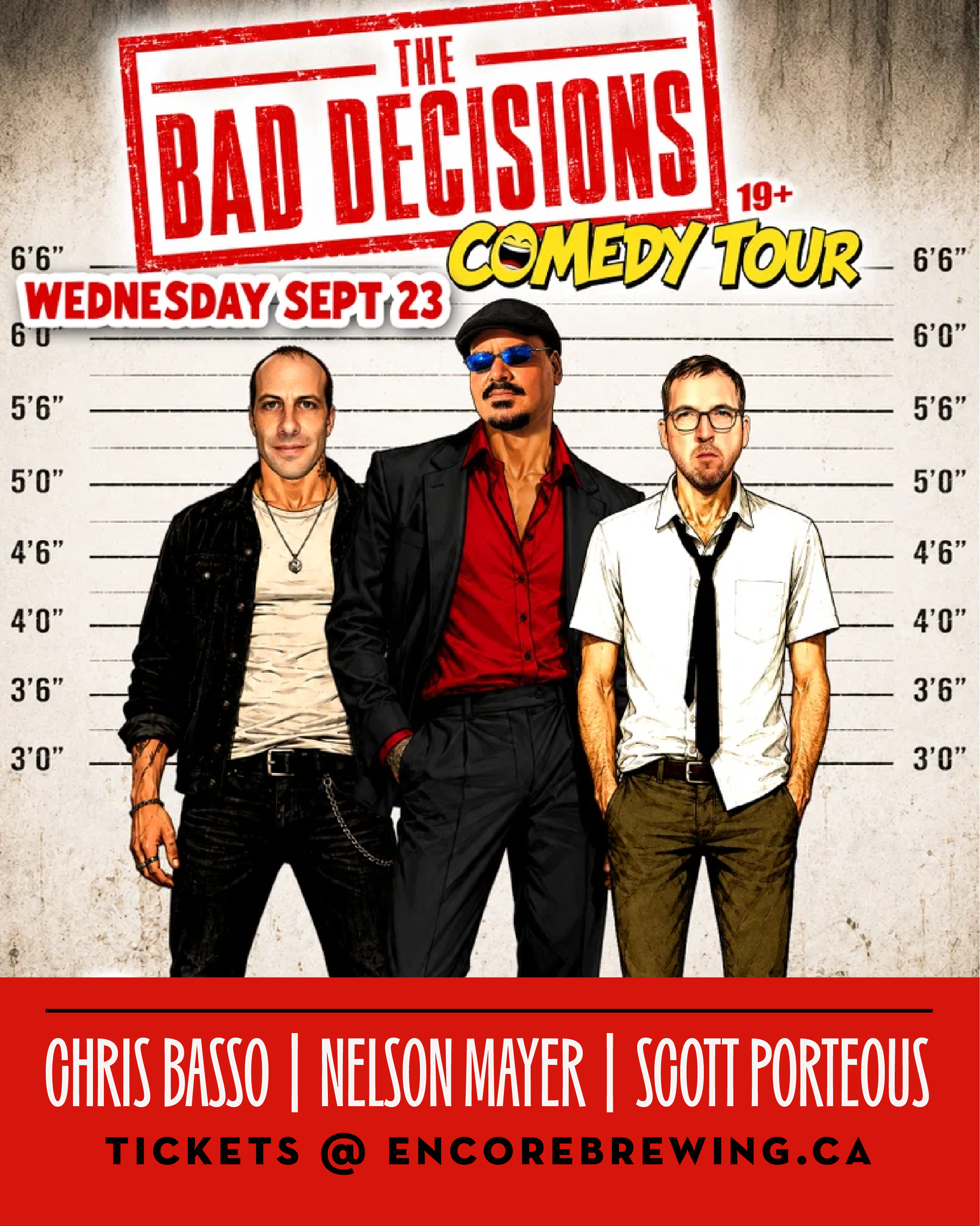 Bad Decisions - Comedy Tour