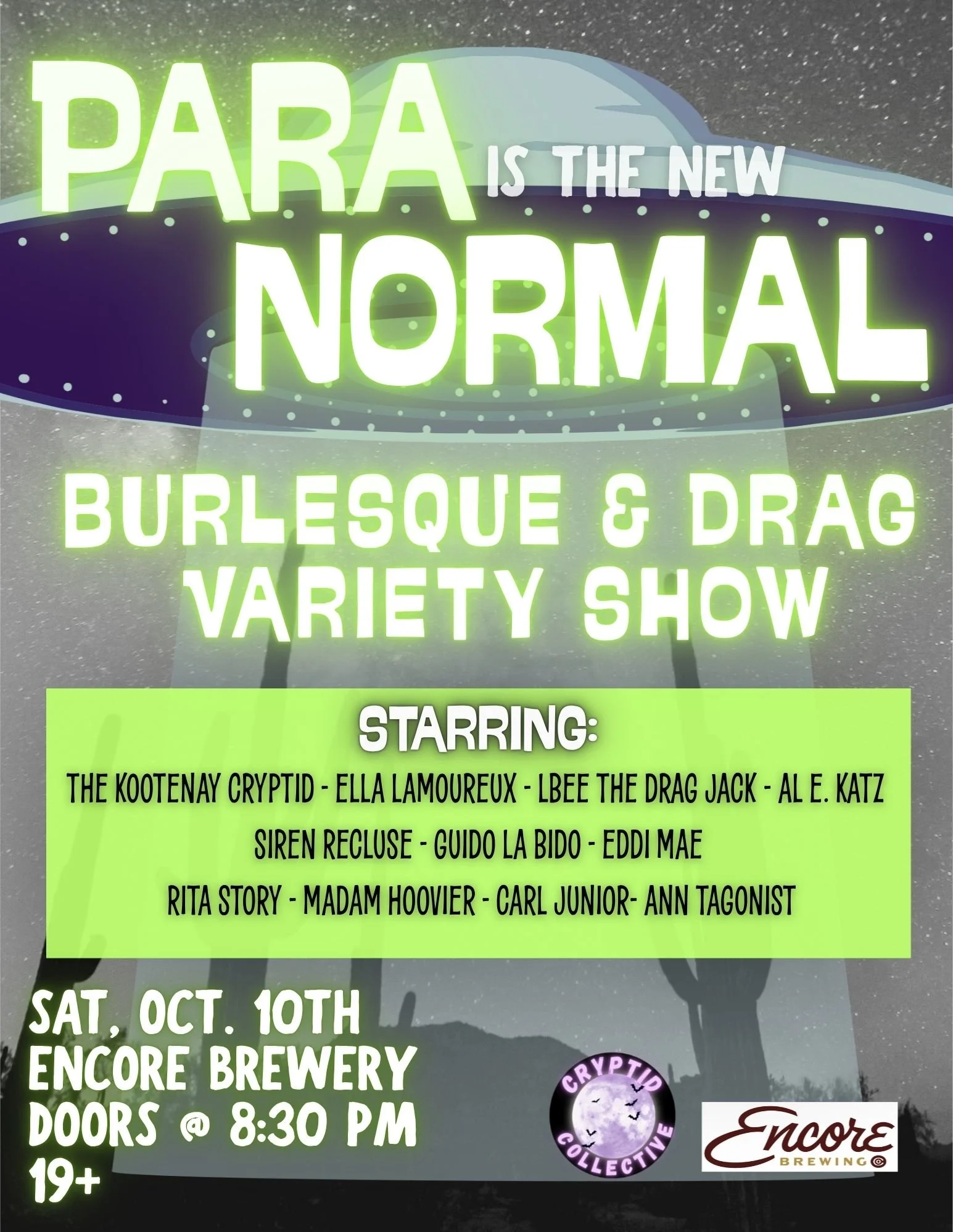 PARANORMAL Drag & Burlesque Show
