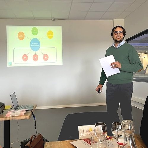 Christophe présente sa PME