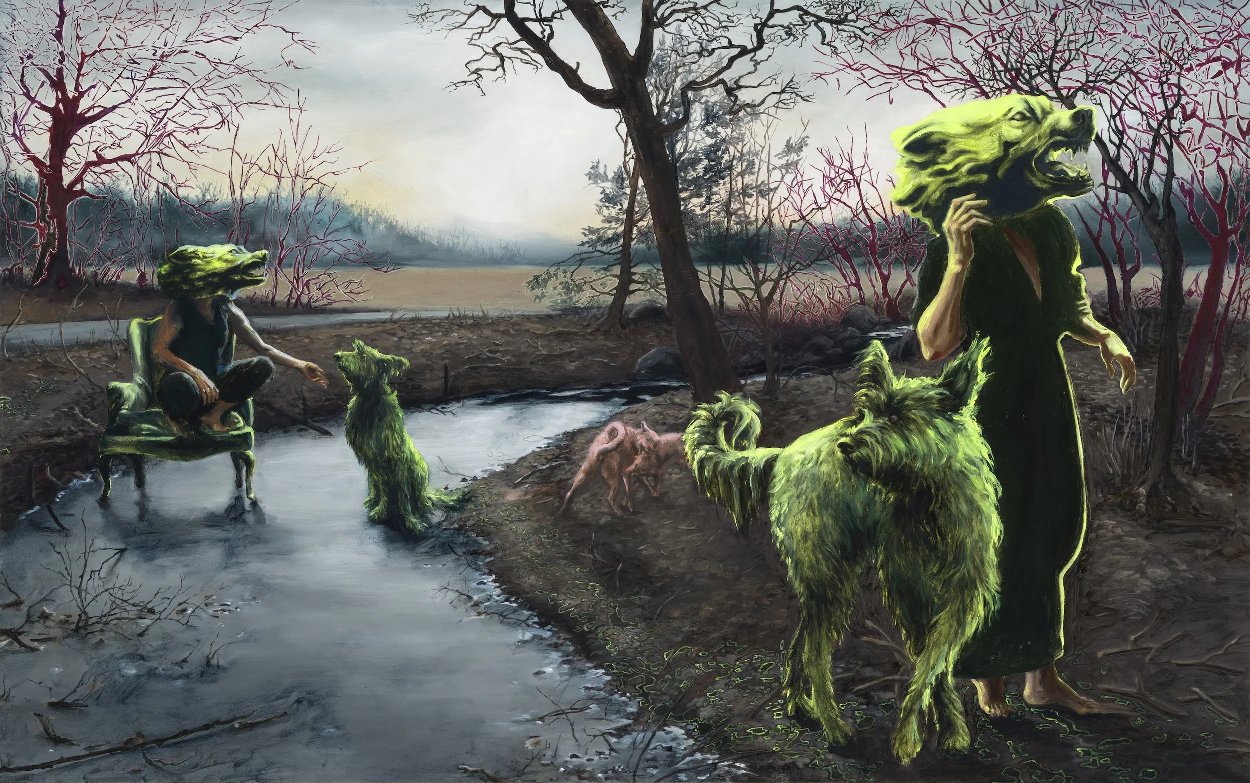 Prospect (January).  Oil on panel.  24 x 36."  2026.