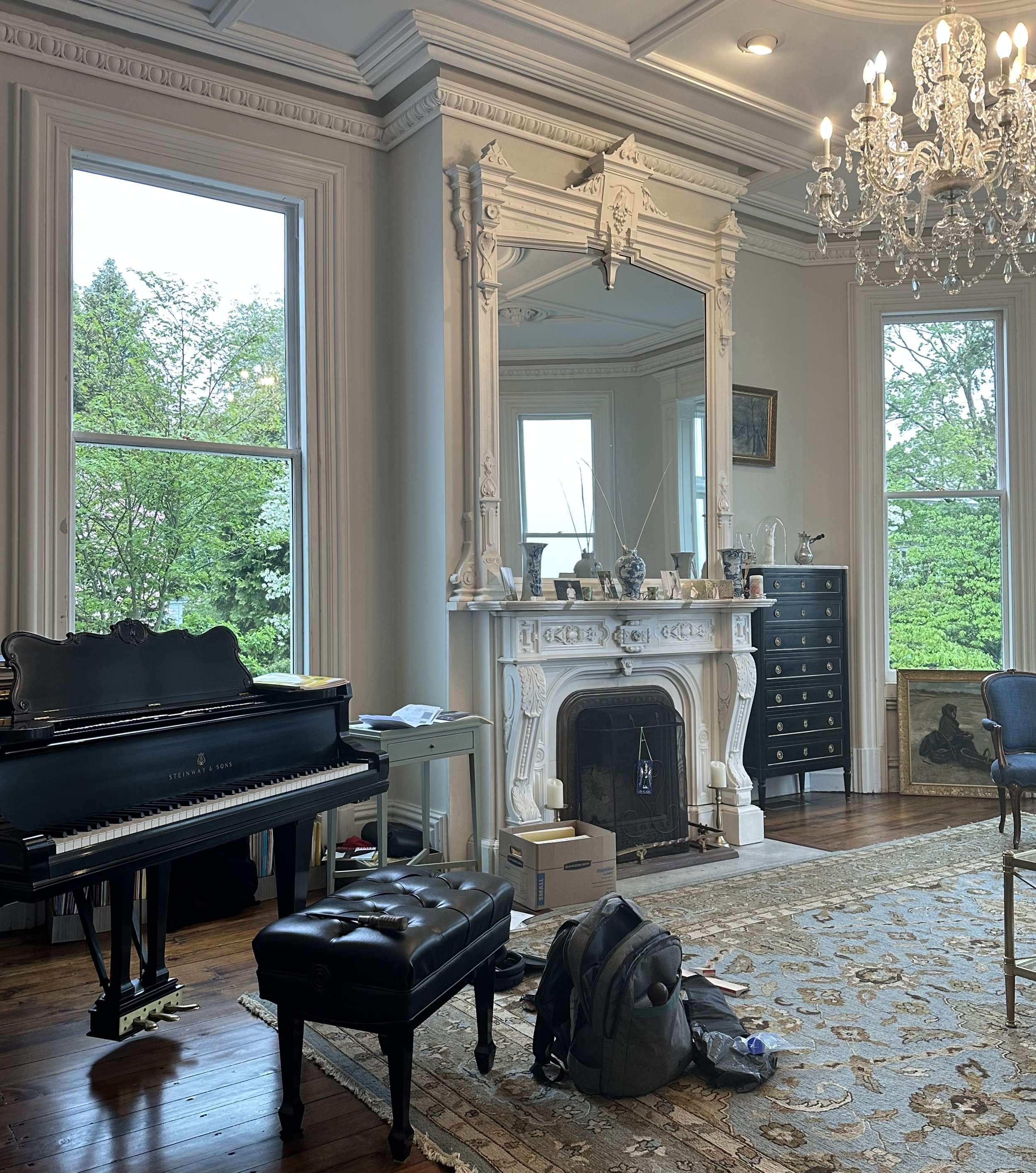 A beautiful restored antique Steinway A2