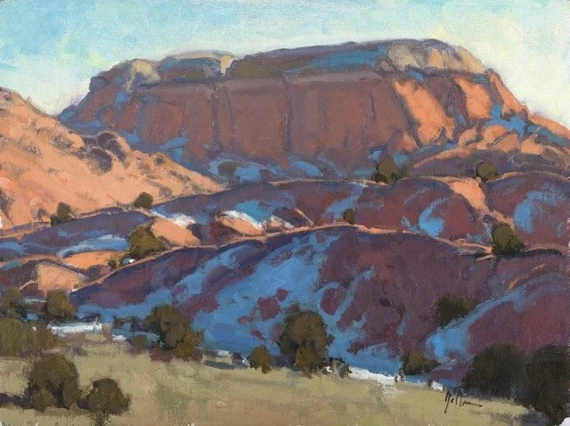 "November Snow, Ghost Ranch" 12x16 (NM) - 2025