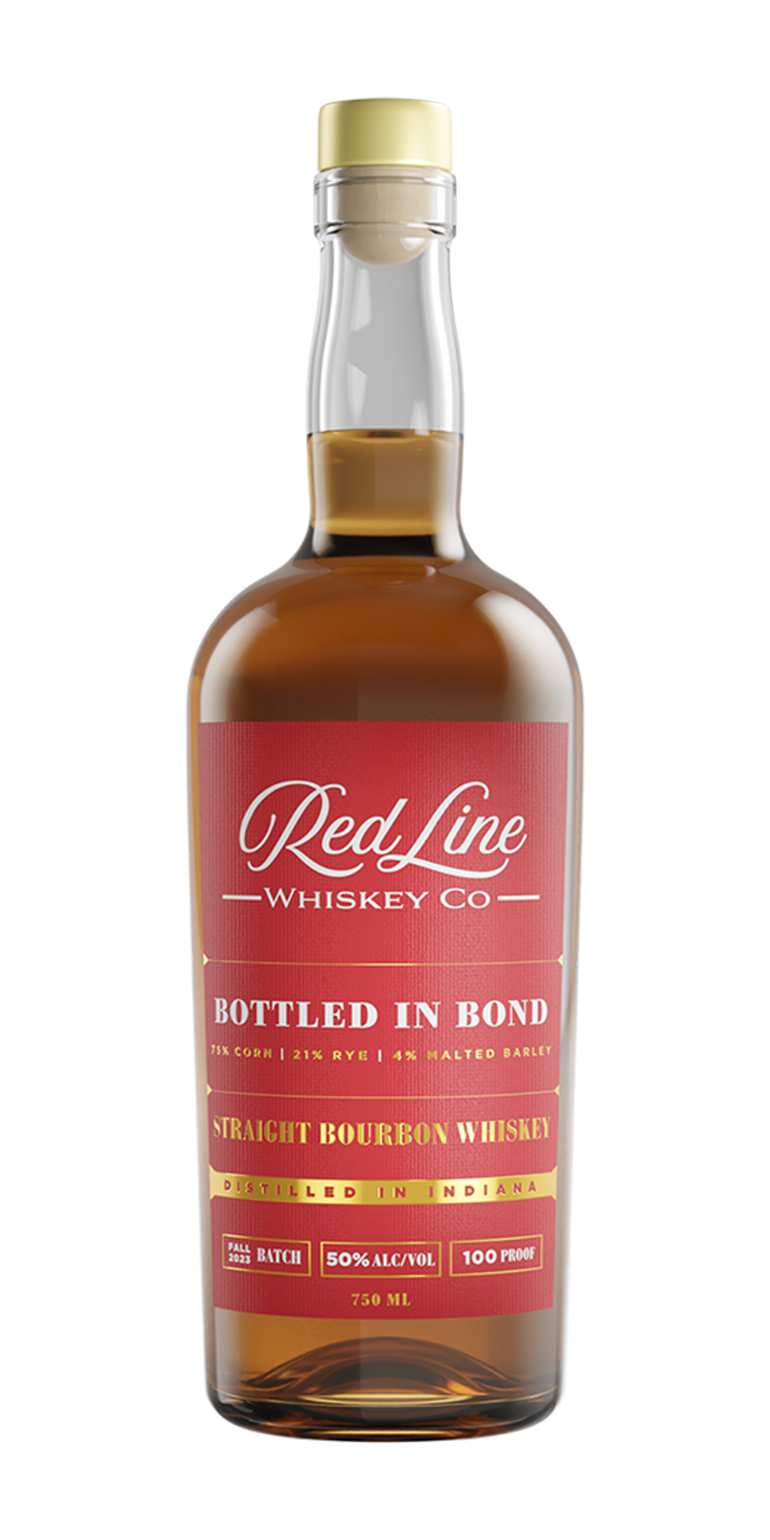 BOTTLED IN BOND — RED LINE WHISKEY CO.
