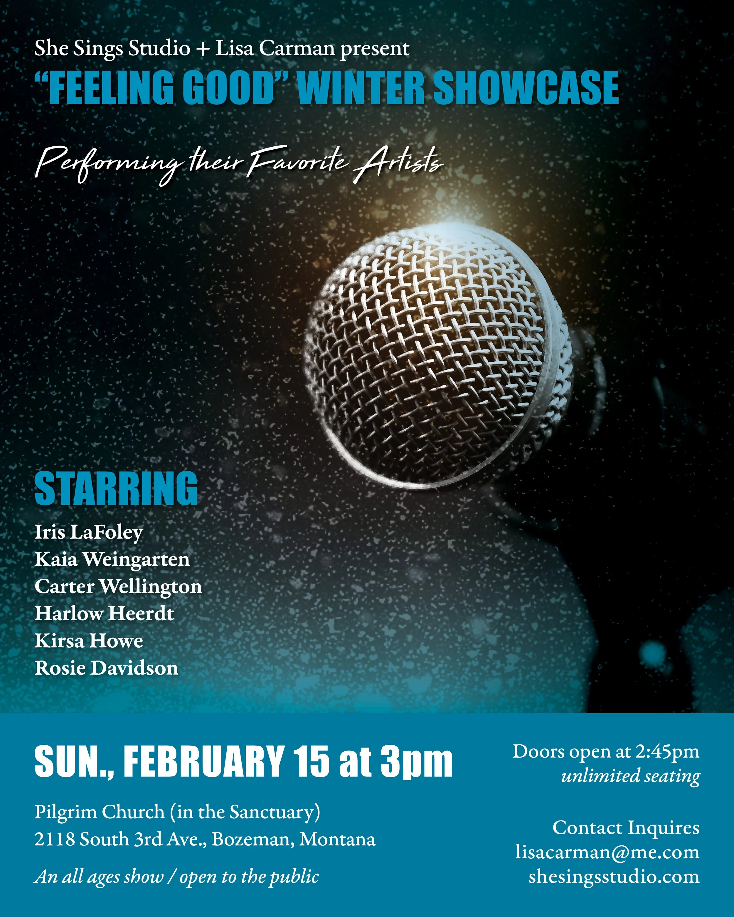 Feeling Good Winter Showcase, February 15, 2026